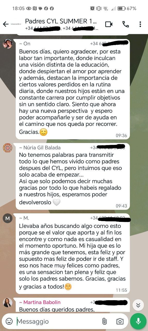 Testimonio: chicos y familias, Invierno