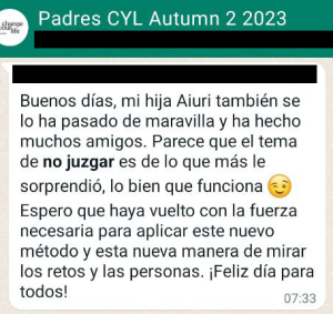 Testimonio: chicos y familias, Invierno