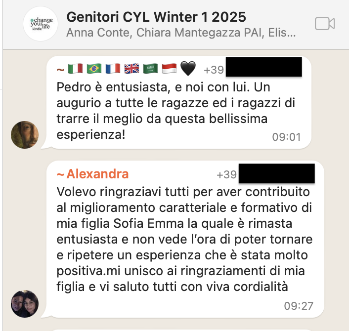 Testimonianza: genitore