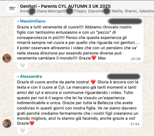 Testimonianza: genitore, Autumn 3 UK · 2025