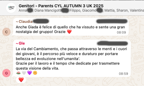 Testimonianza: genitore, Autumn 3 UK · 2025