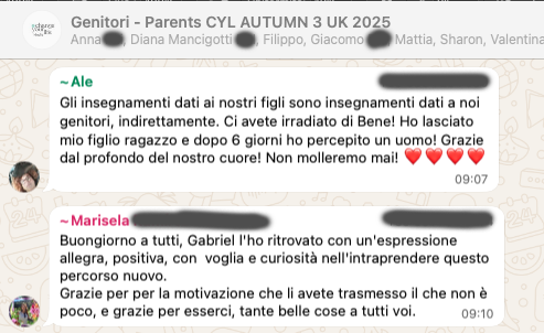 Testimonianza: genitore, Autumn 3 UK · 2025