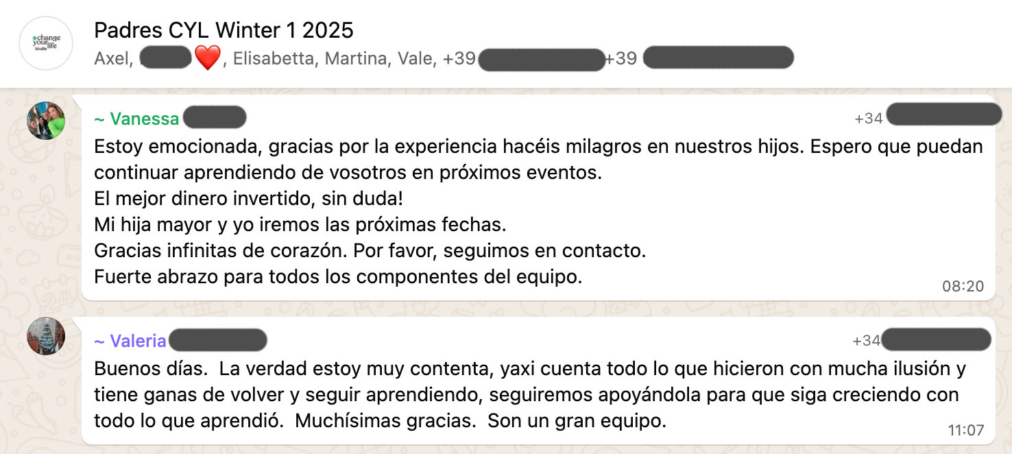 Testimonio: padres